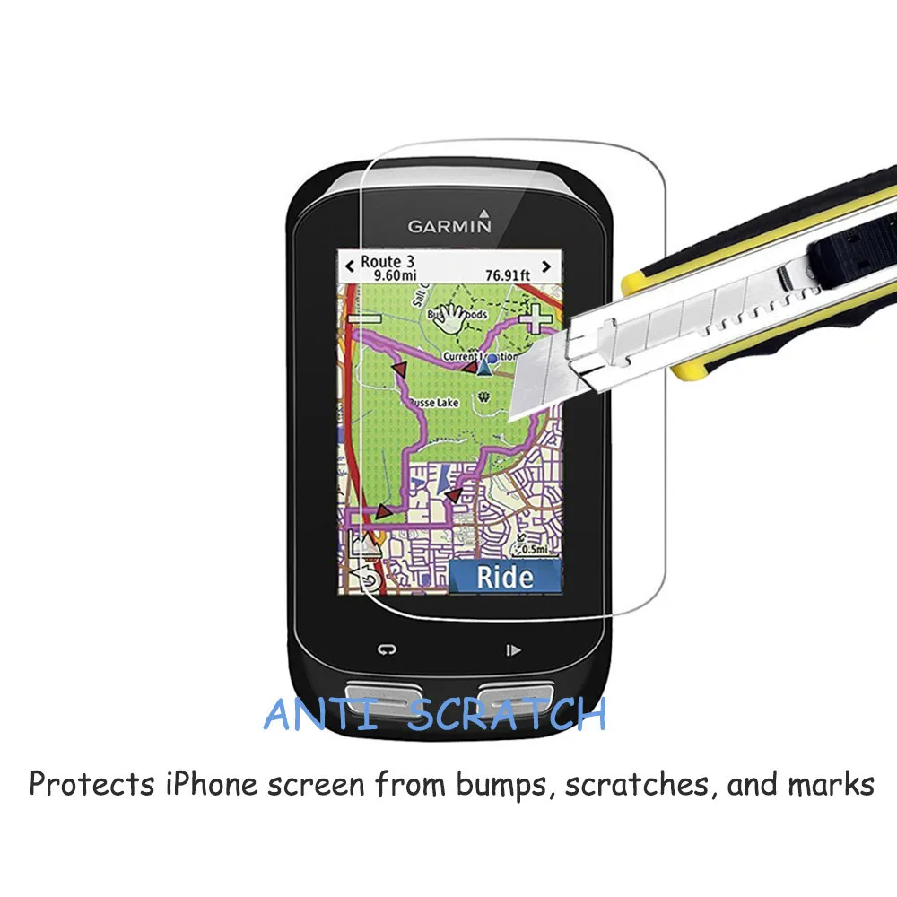 2 упаковки для Garmin Edge 1000 0 3 мм 2.5D 9H закаленное стекло Защита экрана Исследуйте