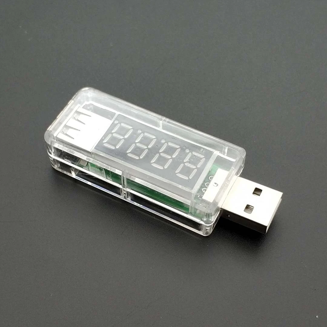 Вольтметр Smart Electronics цифровой USB Мобильный измеритель напряжения зарядка тока