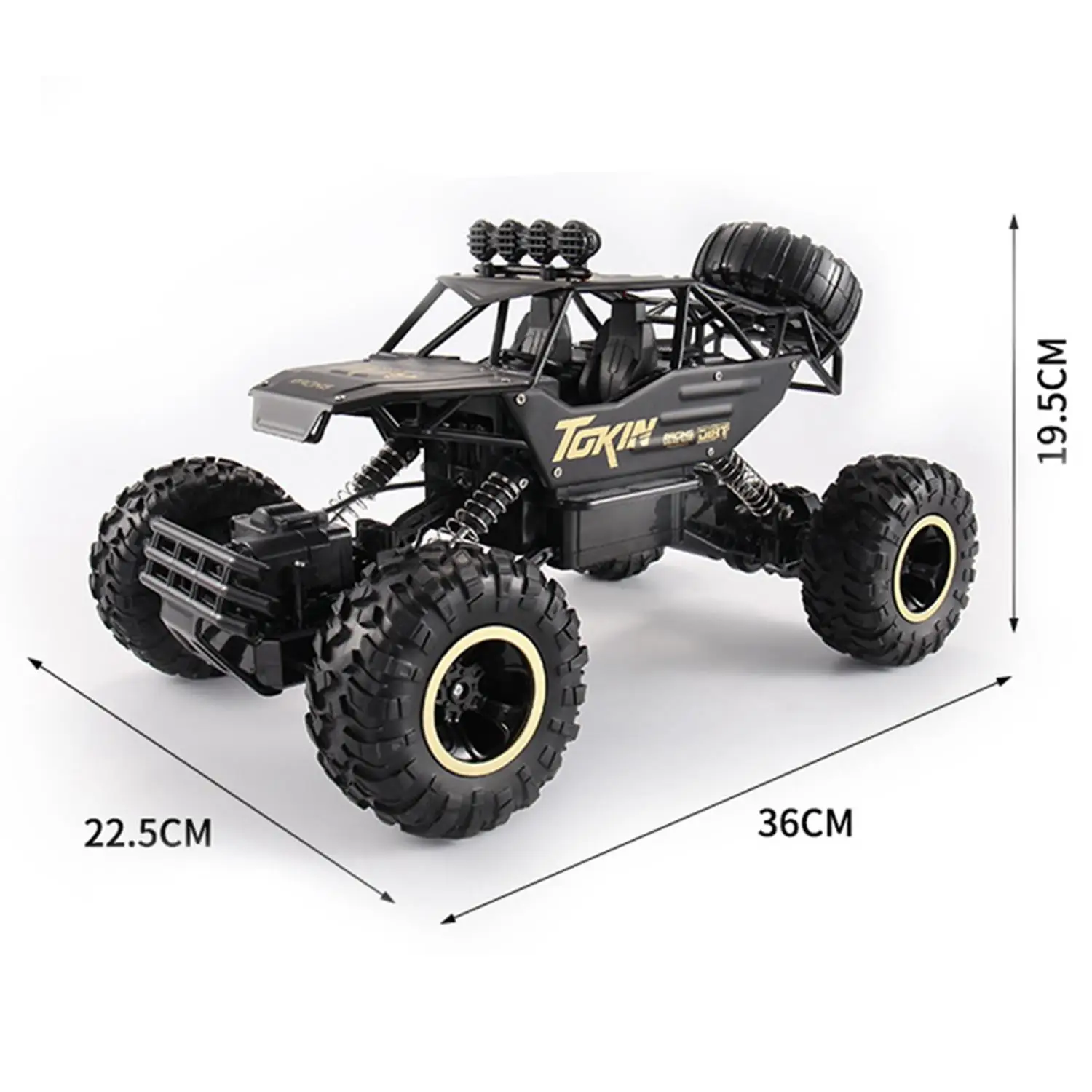 1/12 Rc автомобиль 4Wd альпинистский двойной двигатель привод Bigfoot с дистанционным