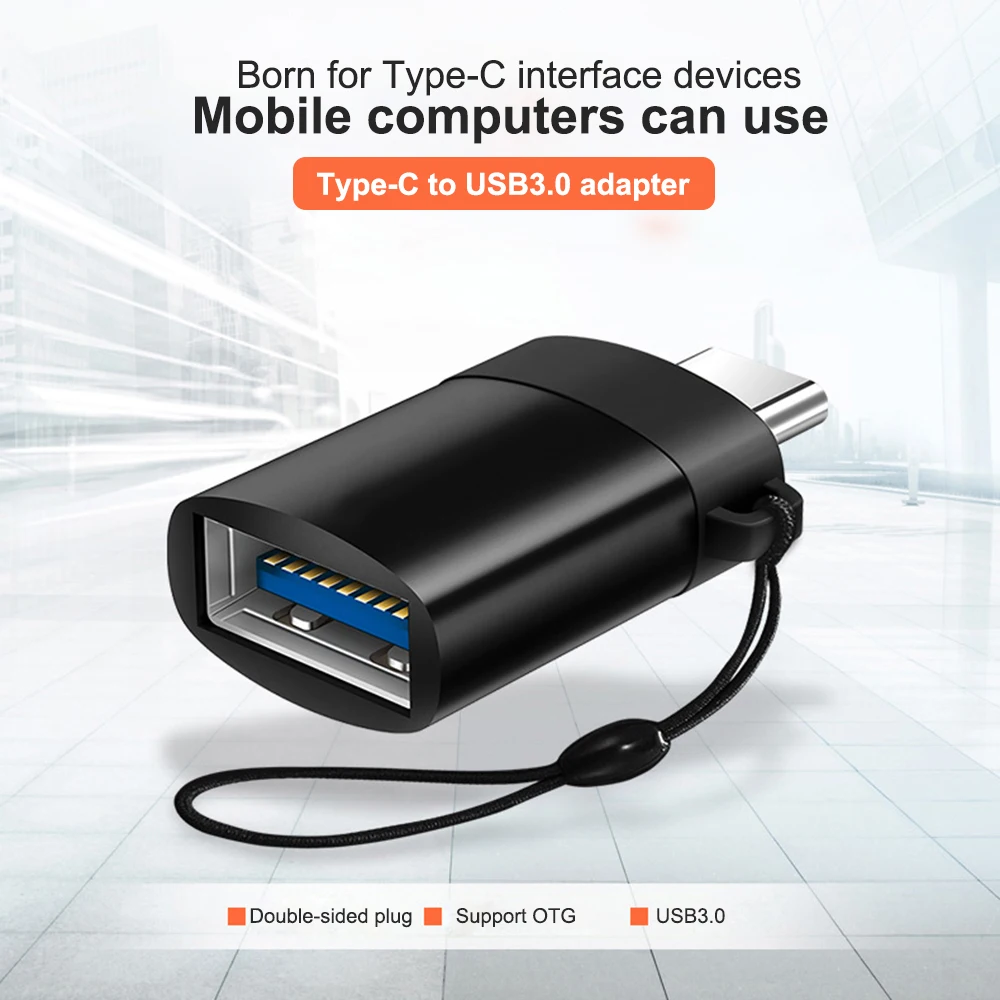 Адаптер OTG Micro- type c usb-c usb 3 0 преобразователь данных для зарядки samsung galaxy s8 s9 note 8 plus