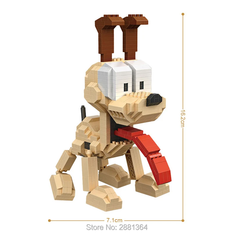 Блоки LOZ алмазные экзотические для кошек микро строительные блоки фигурки