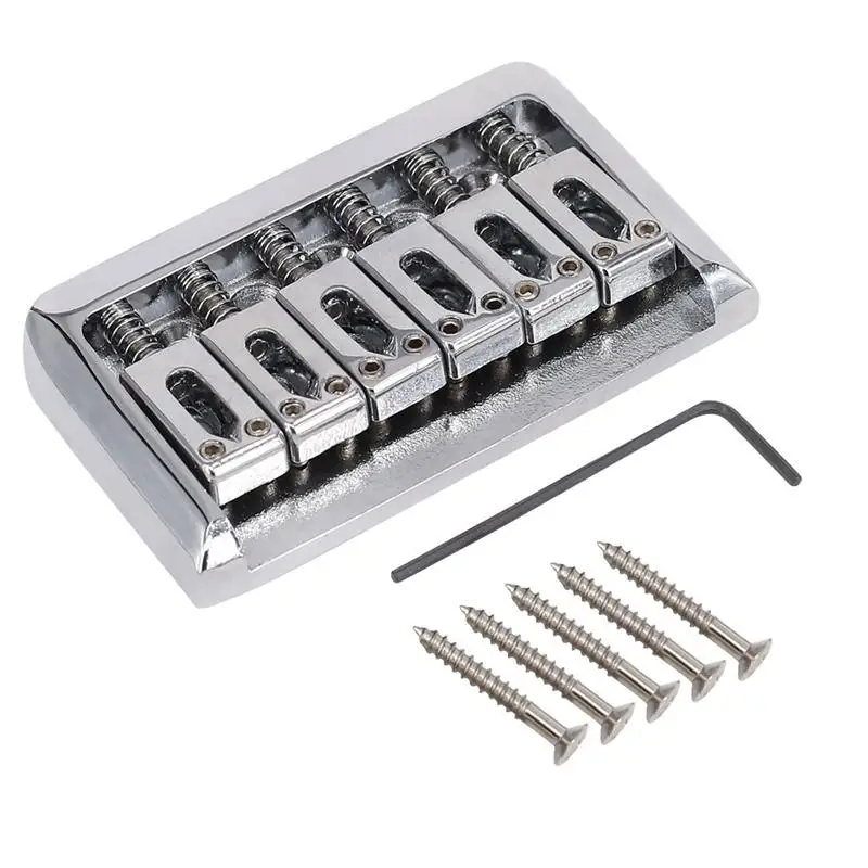 1 комплект Накладка для гитары Прочная сталь Премиум фиксированная 65 мм гитарное