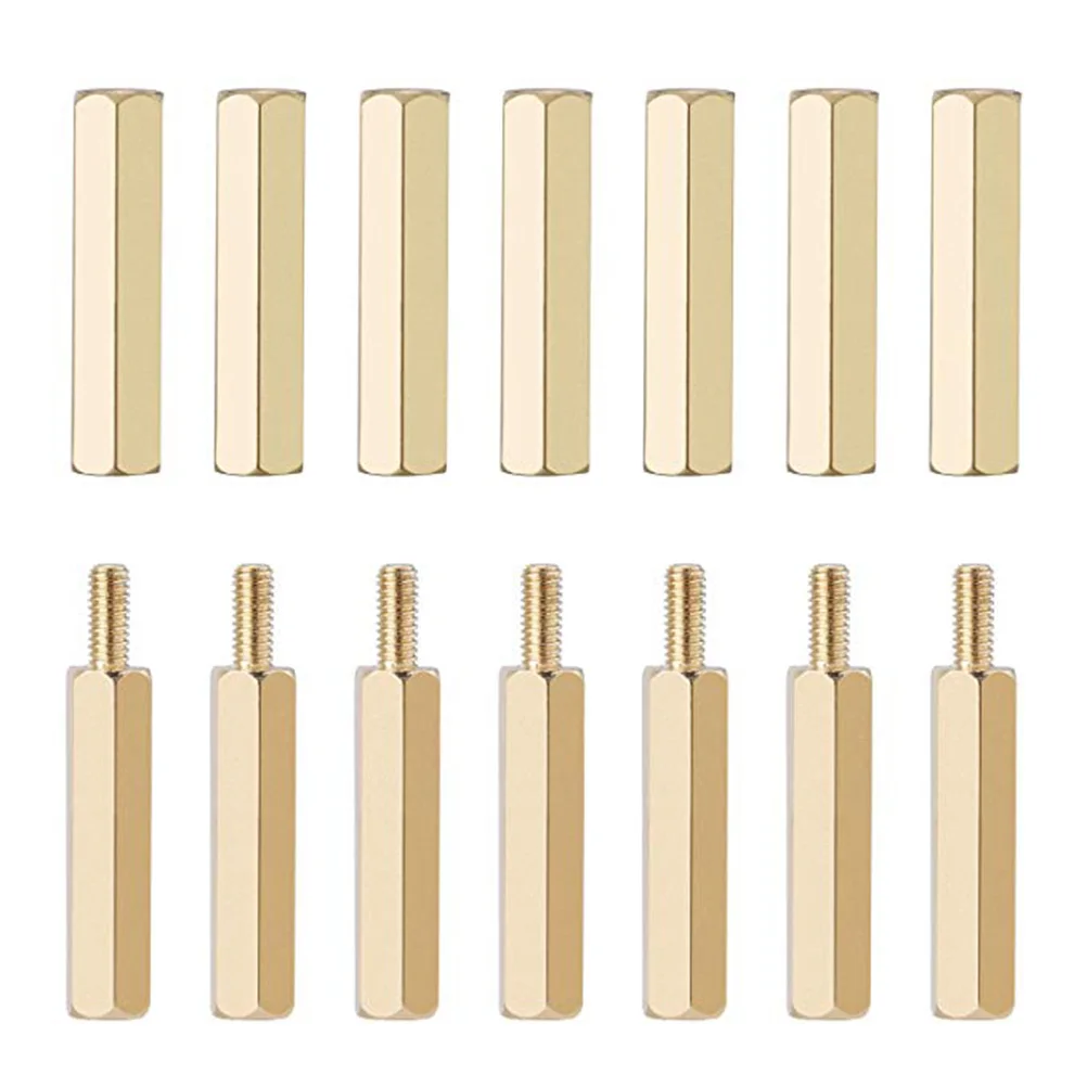 180PC Single and Double Pass Hex Copper Column m3 Screw Nut Combination Set | Обустройство дома