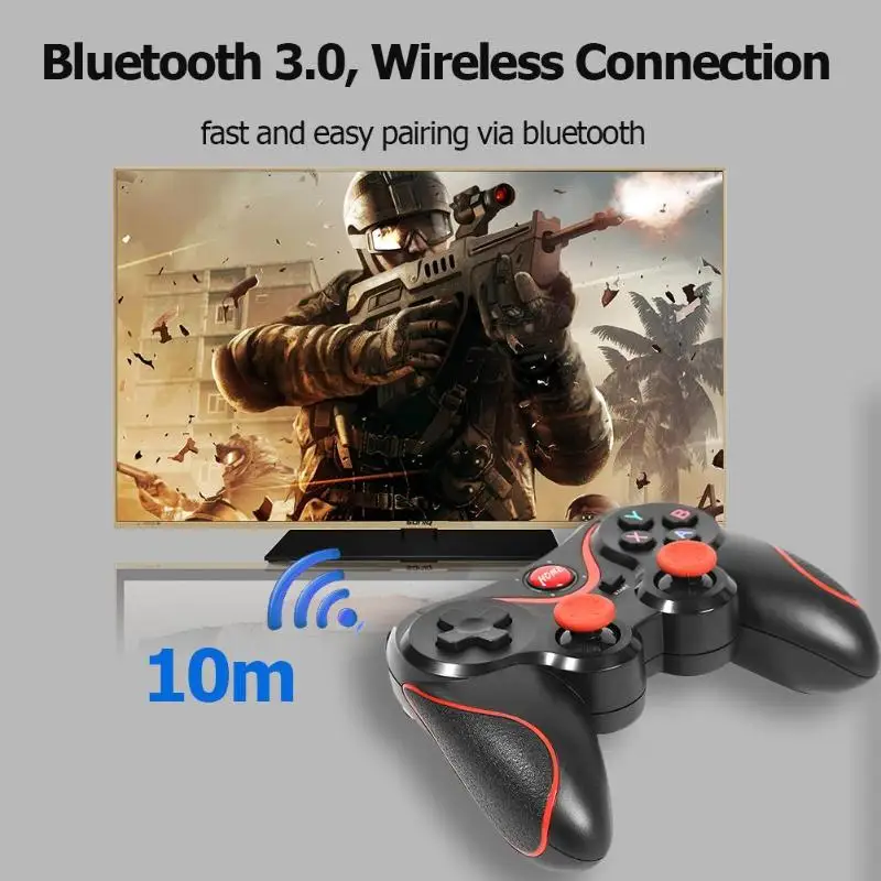 X3 Wireless Bluetooth Gamepad Remote Control Joystick PC Game Controller Mobile Eating Chicken Artifacts for IPhone | Электроника