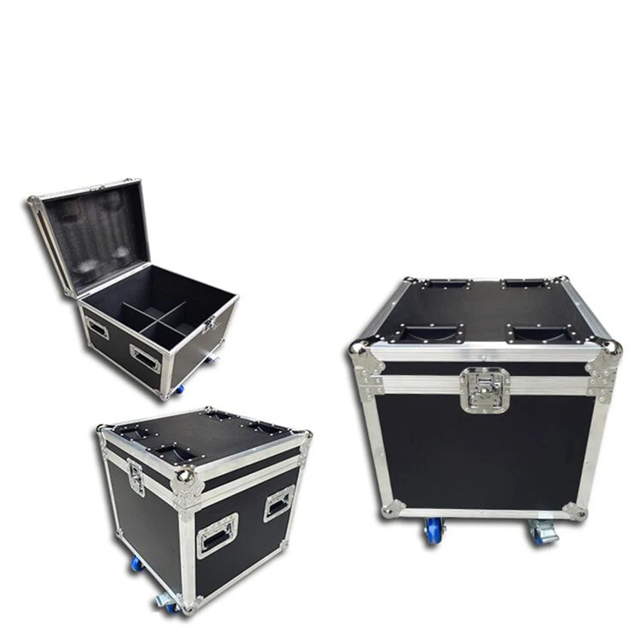 4 шт. LED ZOOM 5 50 градусов 300 Вт COB Par Light с flightcase RGBW 3200 K 7500 теплый белый/2в1 64|Эффект