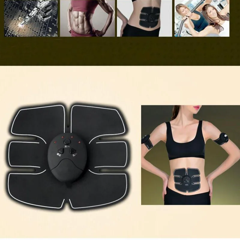 

Body Slimming Belt Unisex Smart Electric Weight Loss Stickers Fitness Abdominal Training Device Wireless Muscle Stimulator