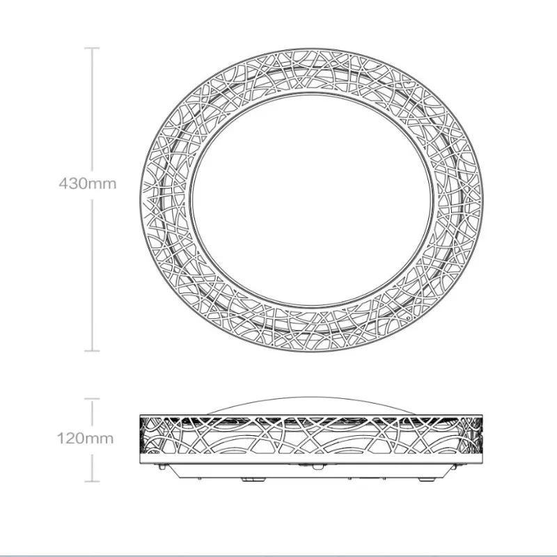 Yeelight YILAI YIXD06YI 430 полые светодиодный LED умный потолочный светильник для дома Mijia