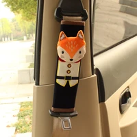 1 pair cute cartoon car sefety seat belt cover child seat belt shoulder pads protection baby safety belt