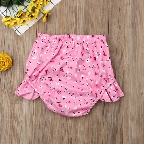 New Toddler Baby Boy Girl Kid Floral Pants Shorts Bottoms PP Bloomers Cover Panties 0-24M | Детская одежда и обувь