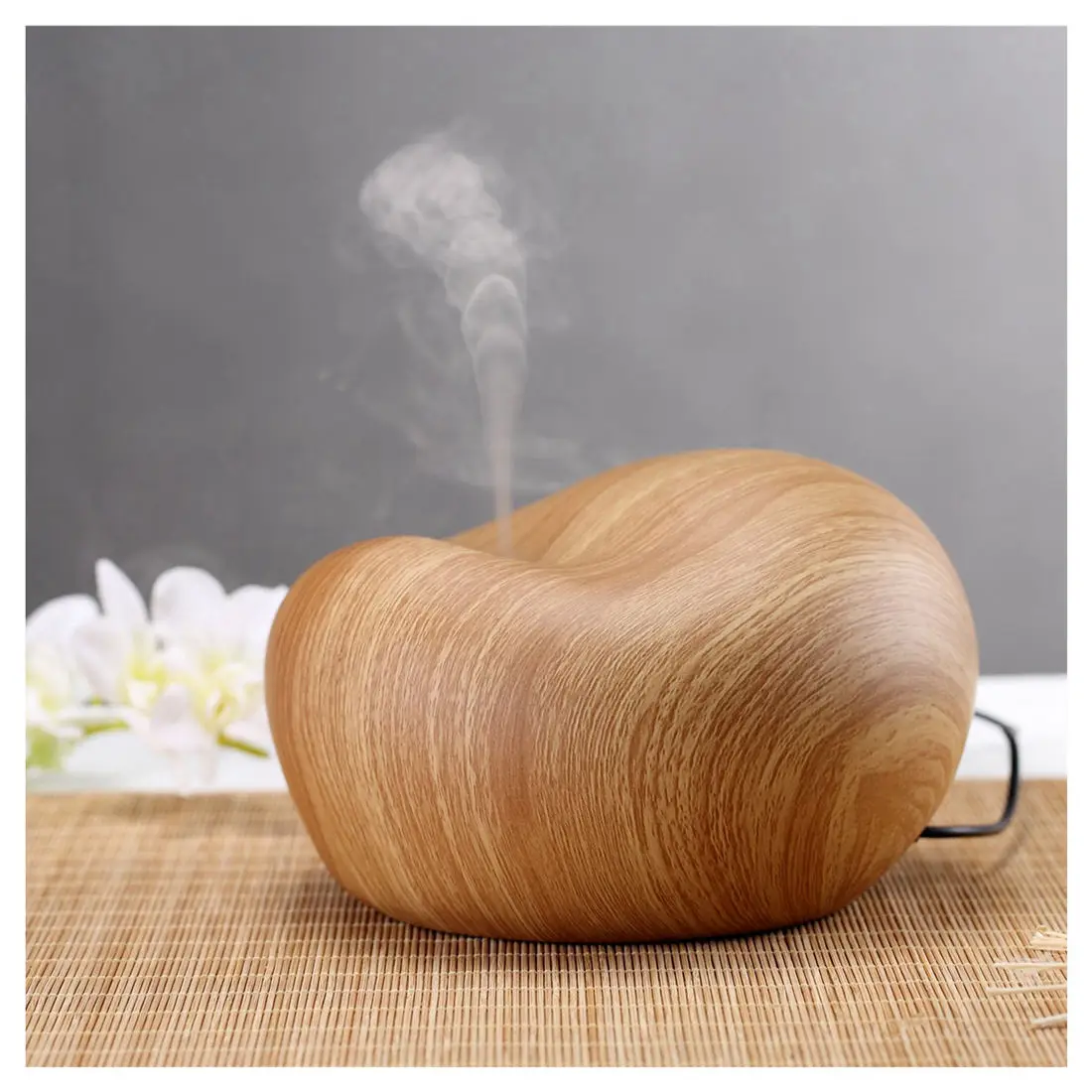 EAS-GX.Diffuser Aromatherapy Aetheric Oil Diffuser Fragrance Humidifier Ultrasonic Aroma Air Purifier Light Wood | Бытовая техника