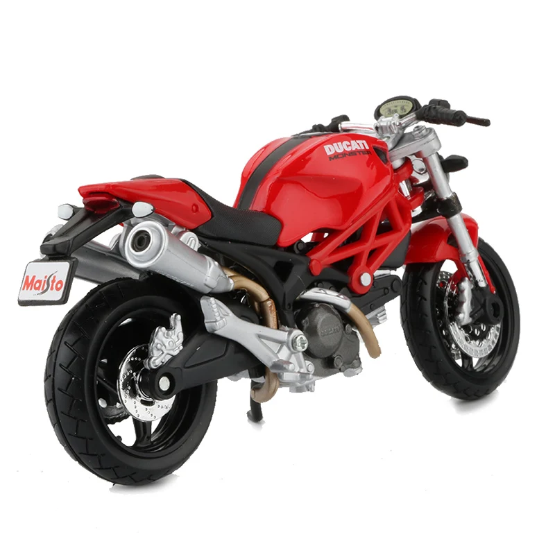 Maisto 1:18 масштаб сплава мотоцикл модели игрушки Моделирование монстр 696 гоночных