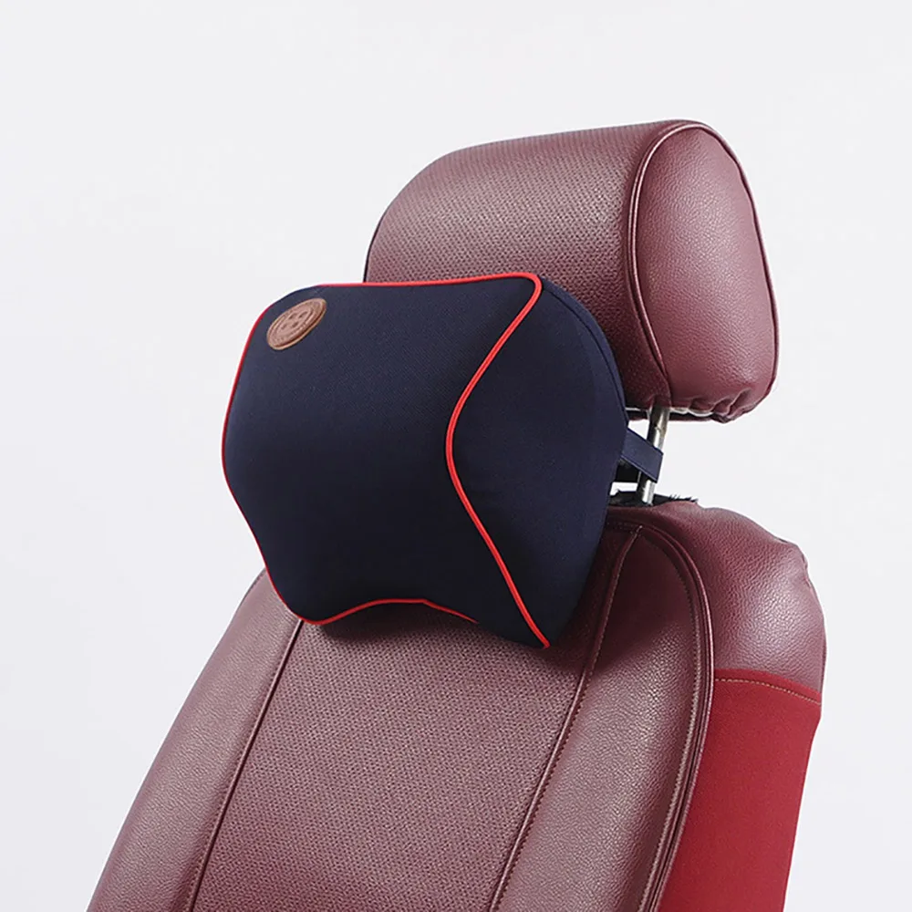 Car Seat Headrest Pad Memory Foam Breathable Fabric Head Neck Rest Cushion Pillow Interior Accessories | Автомобили и мотоциклы