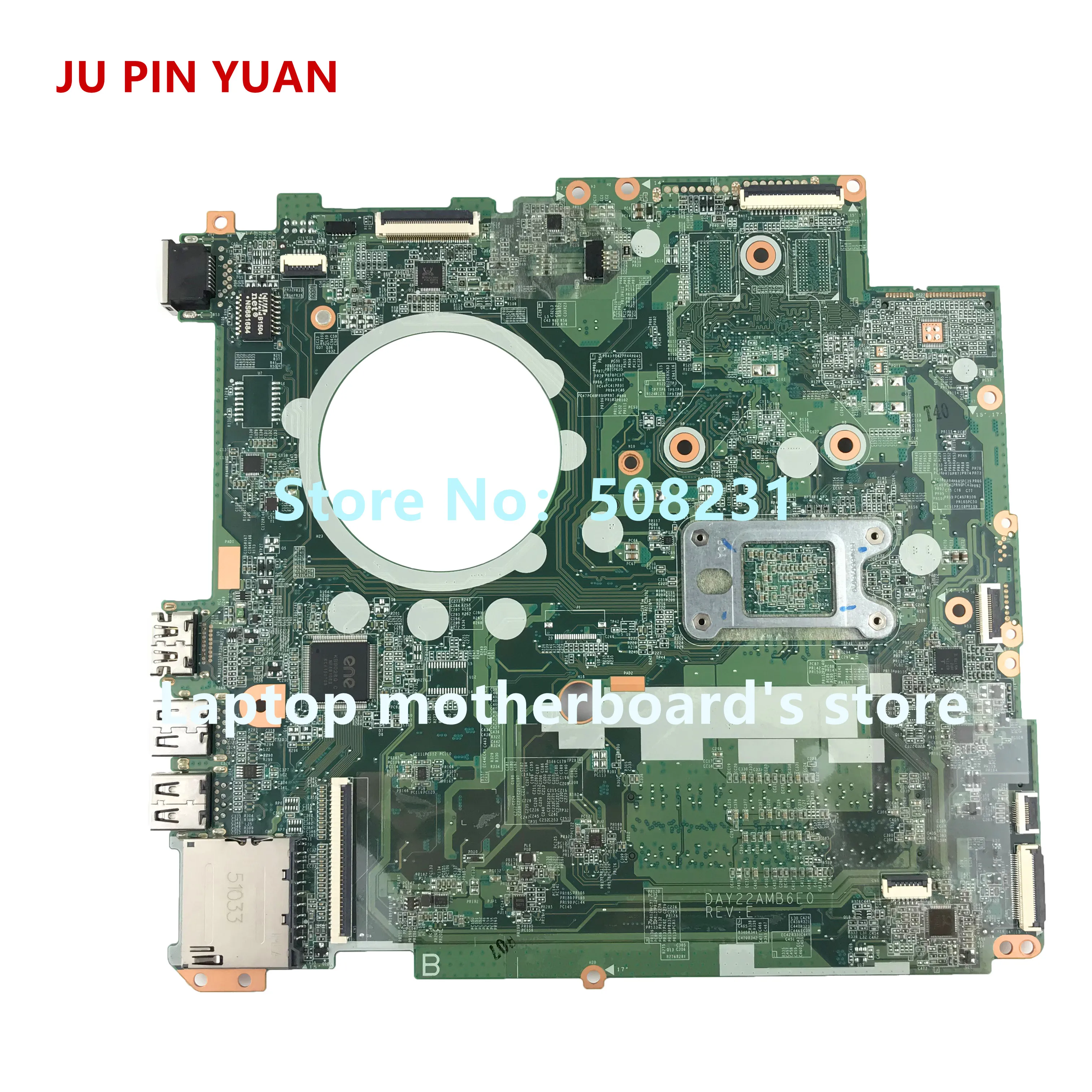 Ju pin yuan 763421 501 001 DAY22AMB6E0 Y22A для HP PAVILION 17 F 17Z материнская плата ноутбука с A4 6210 CPU