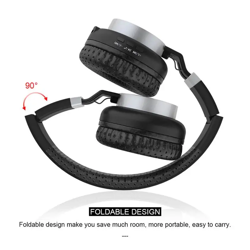 Bluetooth V4.1 Беспроводной гарнитура складное оголовье для Gorsun E89 стерео Surround Sound Gaming