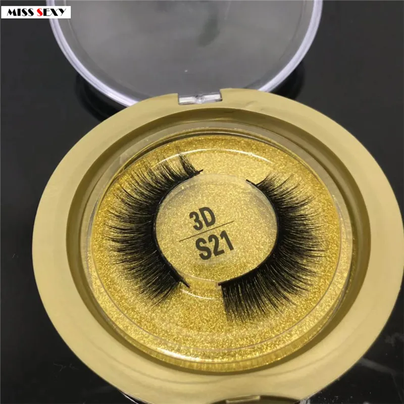 Misssexy lash натуральные 3D норковые накладные ресницы толстые Искусственные ручной