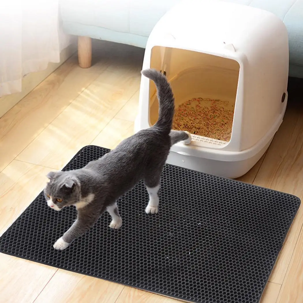 Cat Litters Pad водостойкая большая двухслойная 1 кг домашняя сплошная сетка царапины