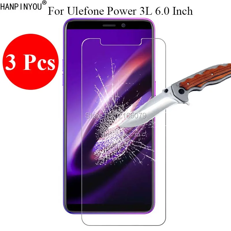 3 шт./лот новинка 9 H 2.5D закаленное стекло Защита экрана для Ulefone Power 3L 6 0 &quot защитная