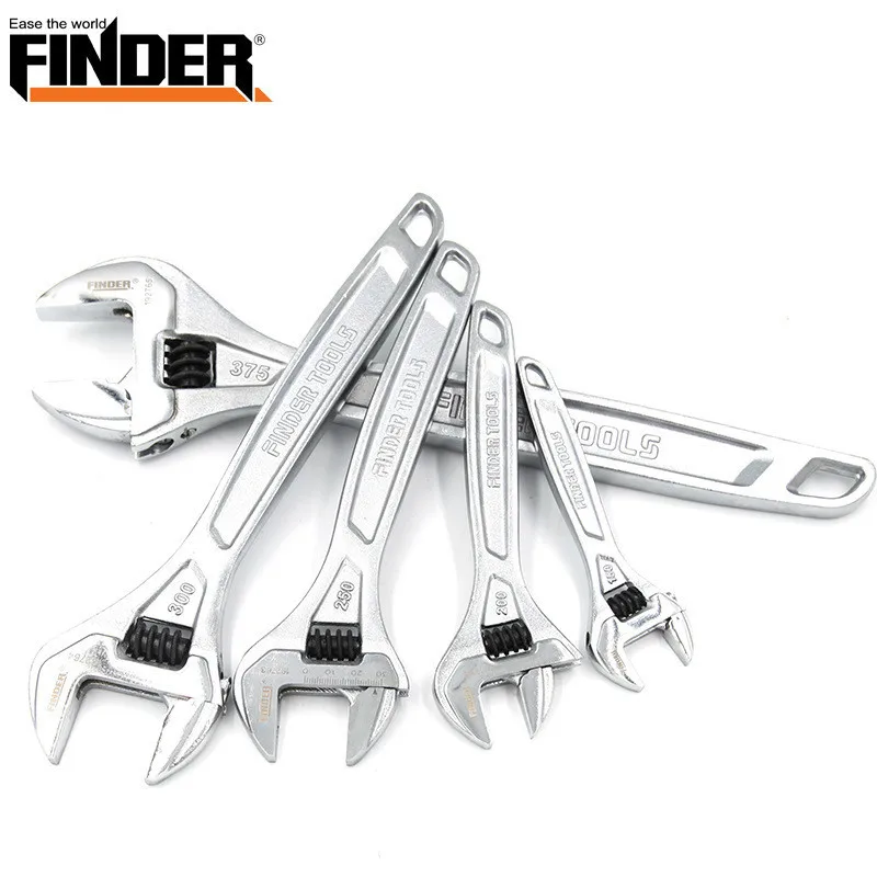 FINDER больше Функция универсальный гаечный ключ активности Wrench6/8/10/12/15 дюймов жив