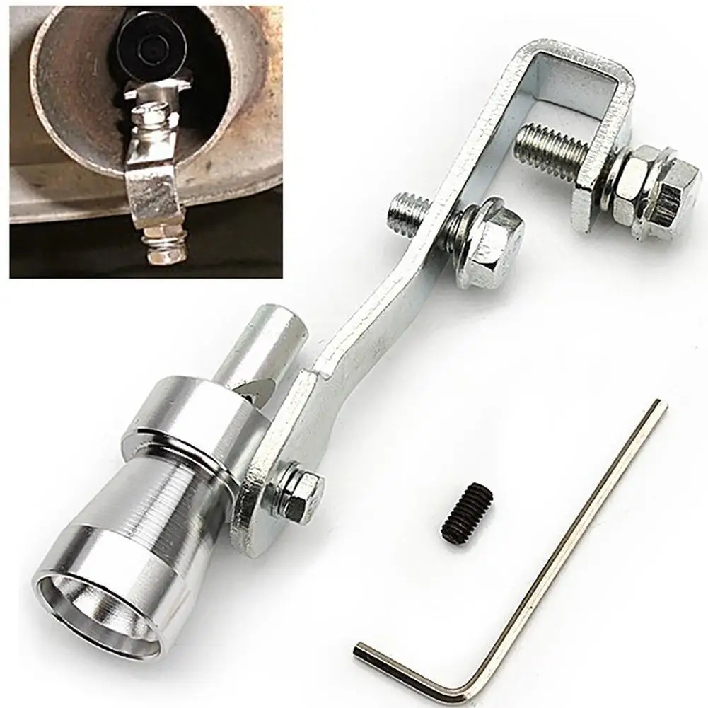 1 комплект турбозвук поддельные сдуть автомобиль-симулятор глушитель труб