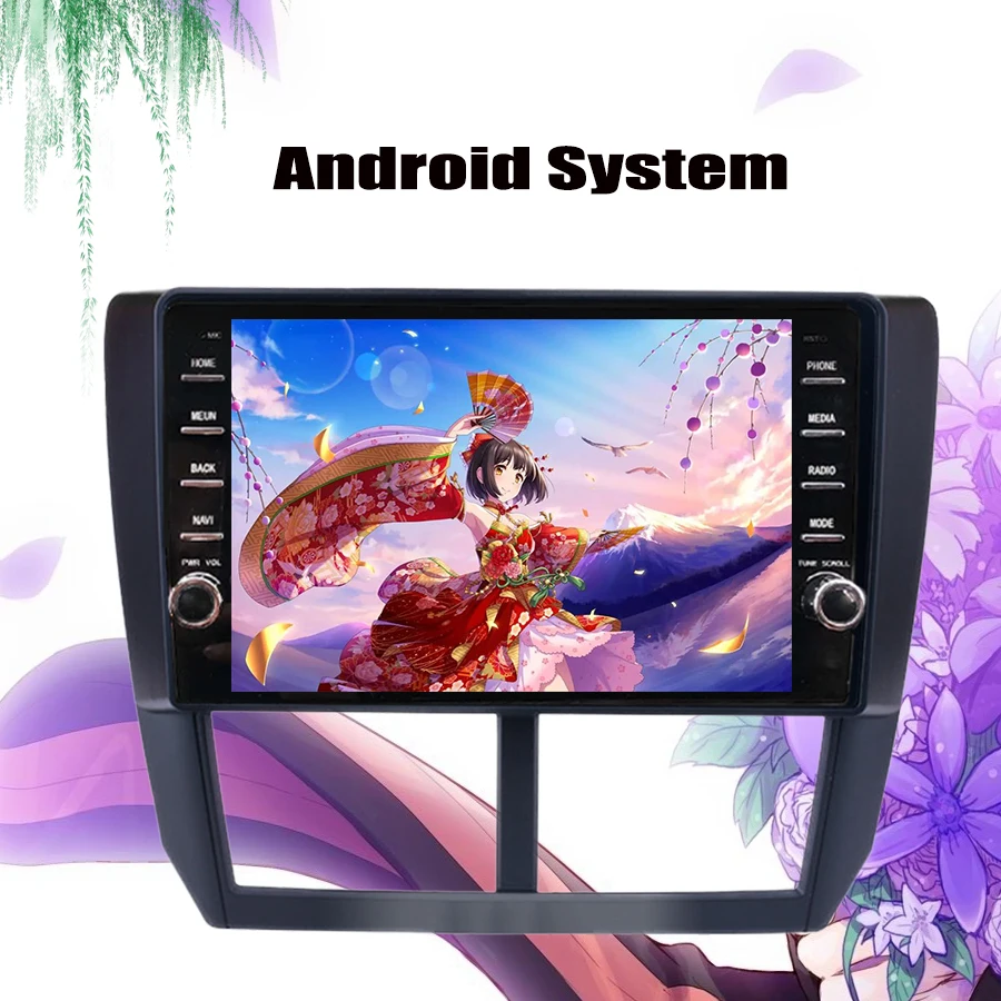 Автомагнитола 2DIN HD Android 10 0 для Subaru Forester 2008 2009 2010 2011 2012 головное устройство Wi-Fi
