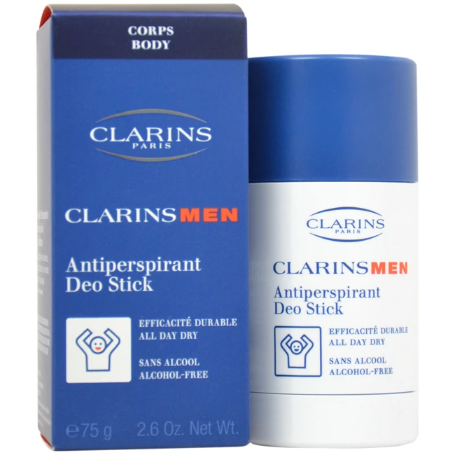 Антиперспирант Део Стик от Clarins для мужчин 2 6 унц. дезодорант стик|Дезодоранты и