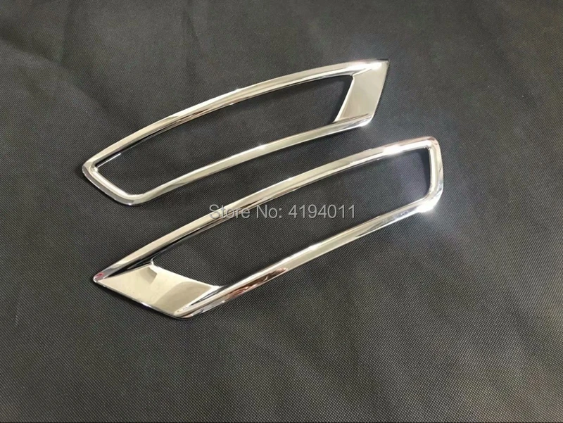 For Mazda CX8 CX-8 2017 2018 2019 ABS Chrome Exterior Rear Fog Light Lamp Cover Trims Tail Foglight Garnish 2Pcs/set Auto Part | Автомобили