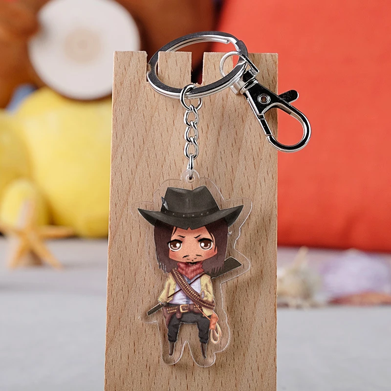 Игра Red Dead Redemption 2 косплей брелок акриловая фигурка автомобильный подвеска