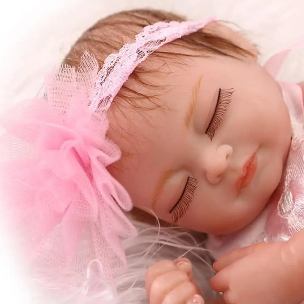 NPK 10 ''кукла для сна Bebe Reborn реалистичные мягкие силиконовые куклы