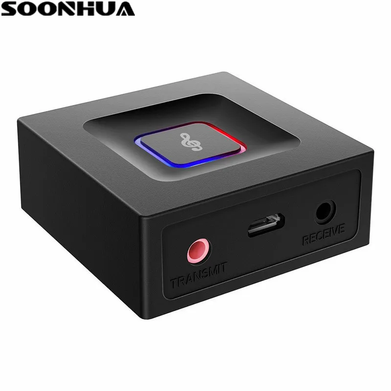 SOONHUA беспроводной Bluetooth 4 2 передатчик приемник HD аудио адаптер для ТВ наушников
