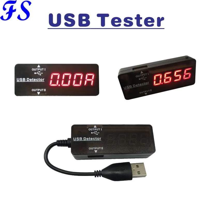 Цифровой USB тестер вольтметр амперметр постоянного тока измеритель напряжения
