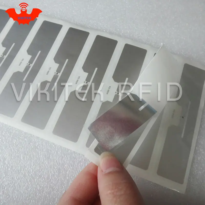 Alien authoried 100 шт. в рулоне 9654 Клей UHF RFID влажная инкрустация 860 960 МГц Higgs3 EPC C1G2 ISO18000 6C