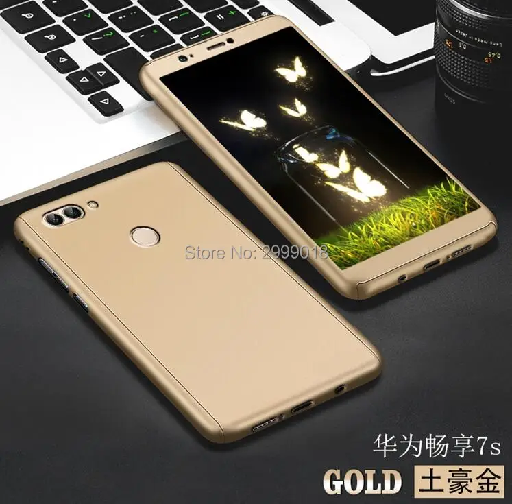 Чехол с полным покрытием 360 градусов для Huawei P Smart чехол закаленным стеклом SMART LX1 LX2