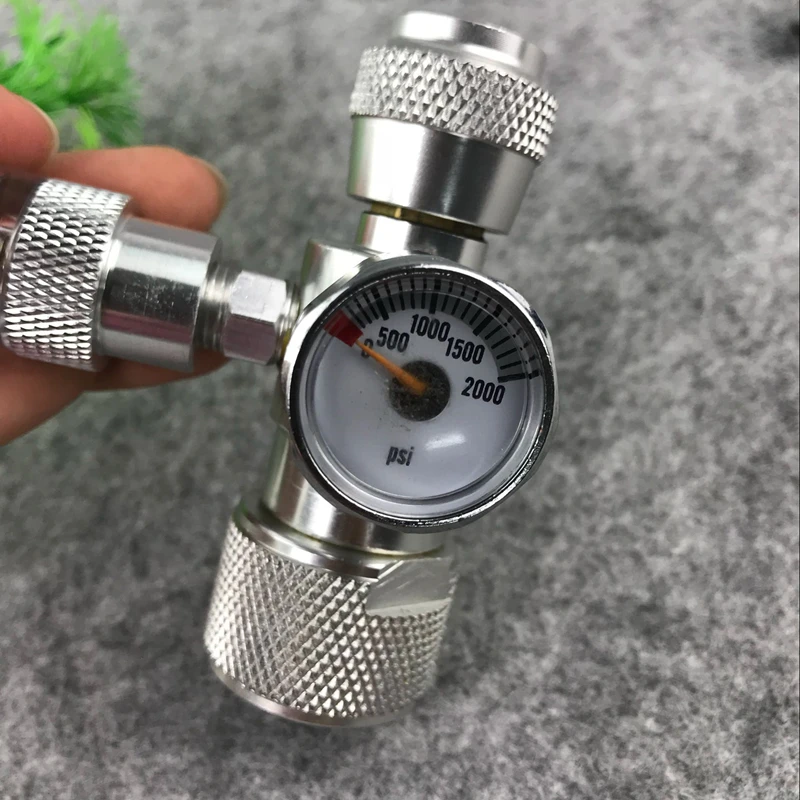 Оборудование для аквариума co2 стальной цилиндр редукционный клапан с
