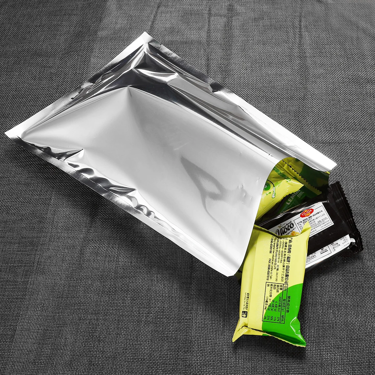 100x Aluminum Foil Mylar Bag Vacuum Sealer Food Storage Package Pouch 4 Size | Дом и сад