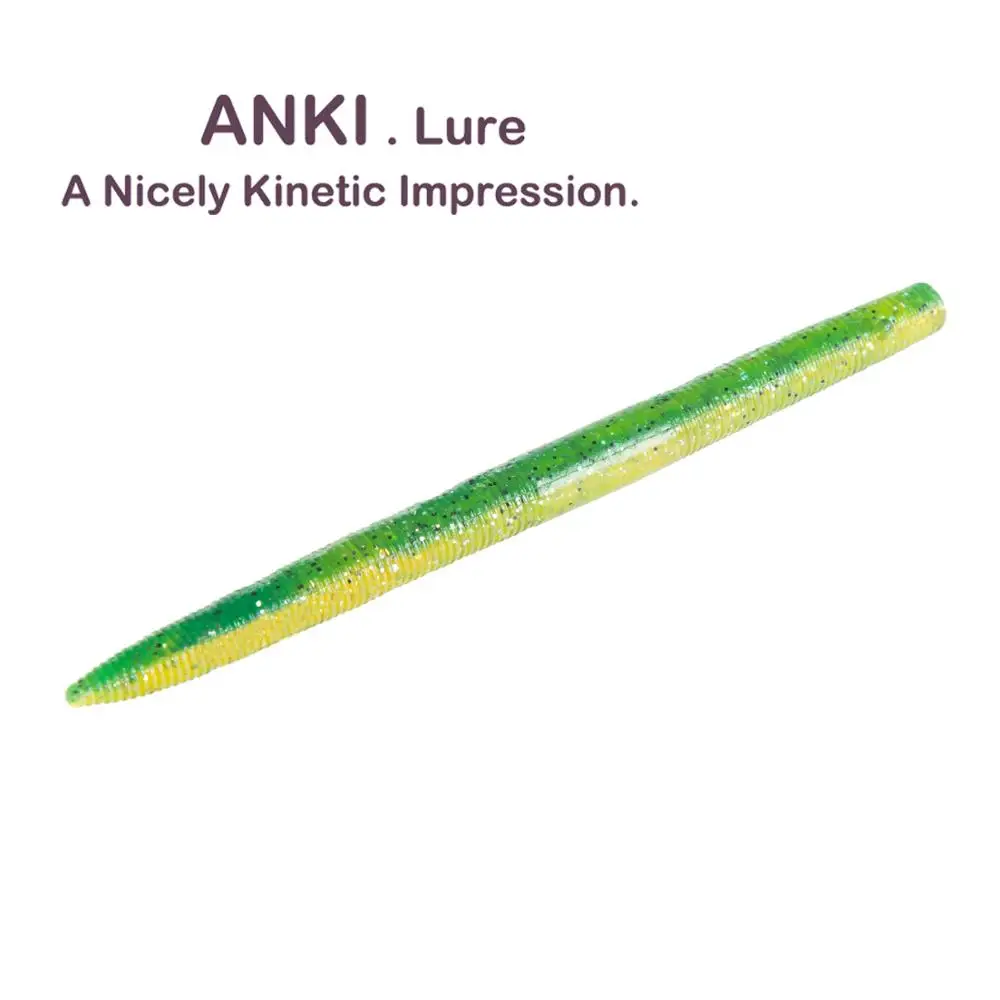 ANKI рыболовная приманка senko 6 2 г/12 см 5 шт. пакет силиконовая для ловли червей