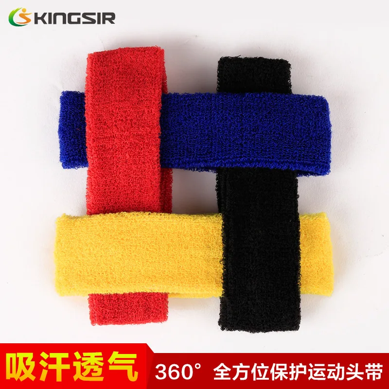 Поглощающий пот повязка головная для йоги Эластичный Тюрбан спортивные ленты