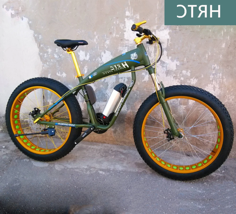 Электрический велосипед двигатель 48v16ah Mtb Горный 1000 Вт Li Atv Снегоход 26*4 0