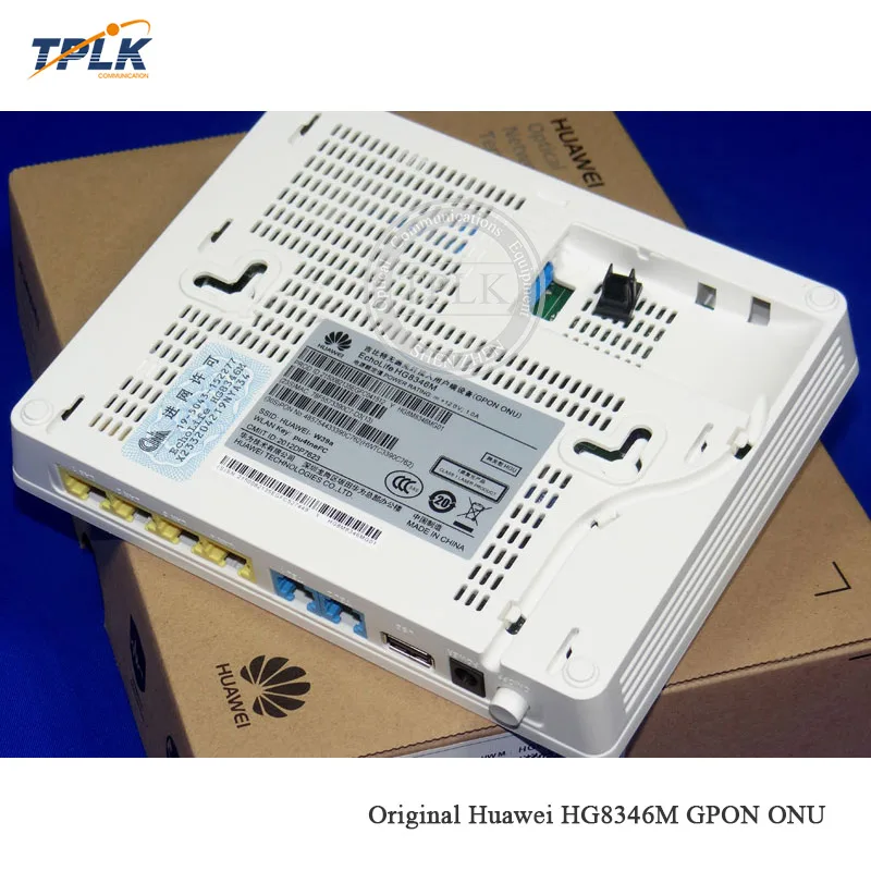 5 шт./лот HG8346M маршрутизатор GPON ONU ONT для оптоволокна FTTH с 1GE + 3 портами 1TEL порт s