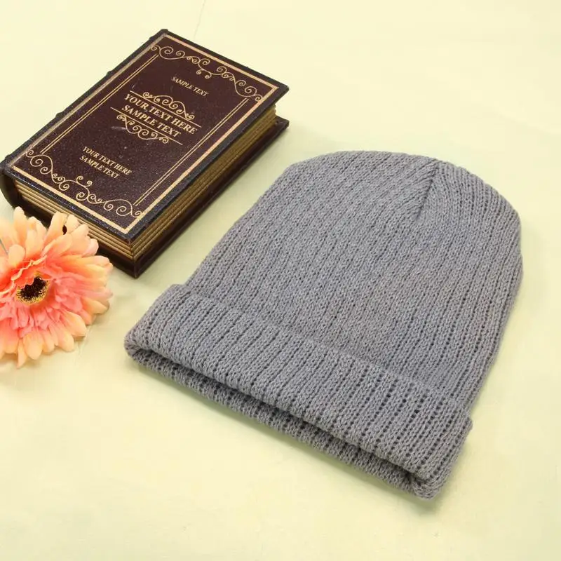 Мужская Slouch Slouchy Beanie вязаная зимняя шапка с черепом для сноуборда шапки