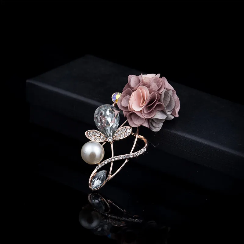 Мода ретро элегантный нежный ручной работы имитация жемчуга брошь булавки