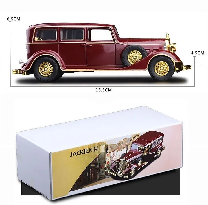 Весы 1:32 Cadillac Deluxe Tudor Limousine 8C литая модель автомобиля игрушка свет и звук коллекция|