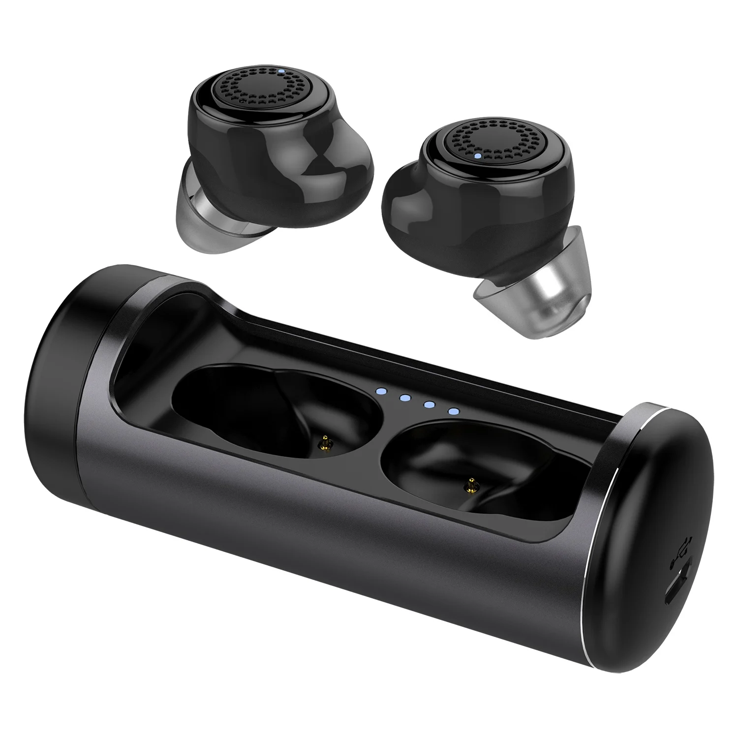 Беспроводные bluetooth-наушники Top Ovevo Q63 с зарядной док-станцией Cvc 6 0 шумоподавлением