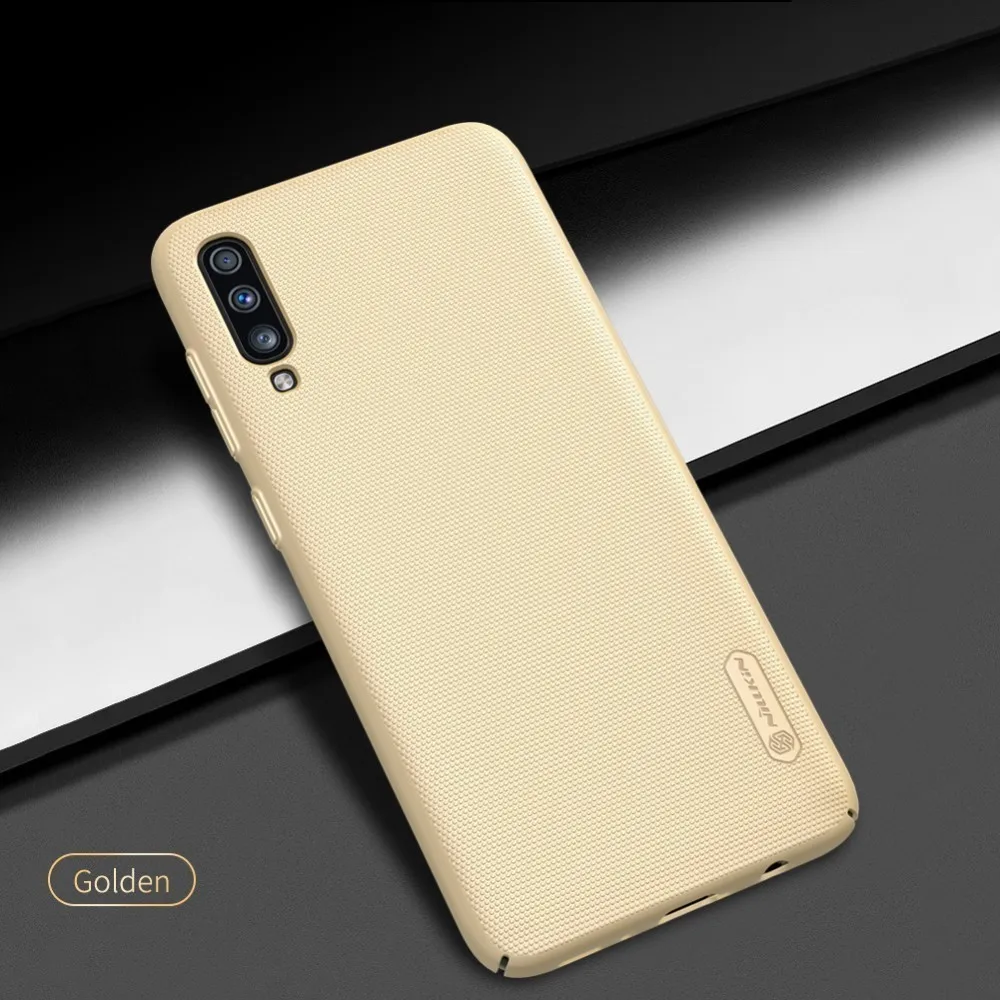 Чехол NILLKIN для Samsung A70 Супер Матовый чехол противоскользящий жесткий накладка из