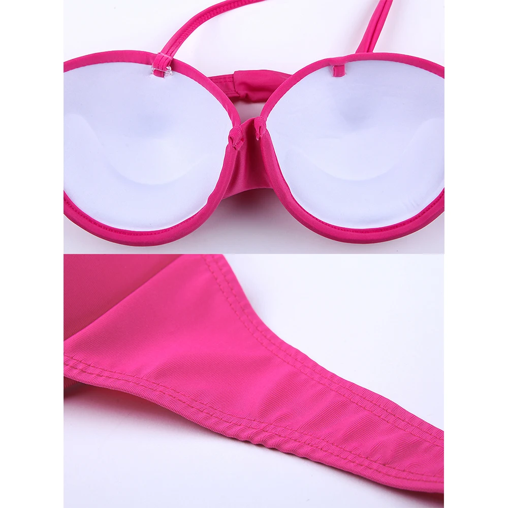 Твердые выдалбливают женские купальные костюмы сексуальный бразильский