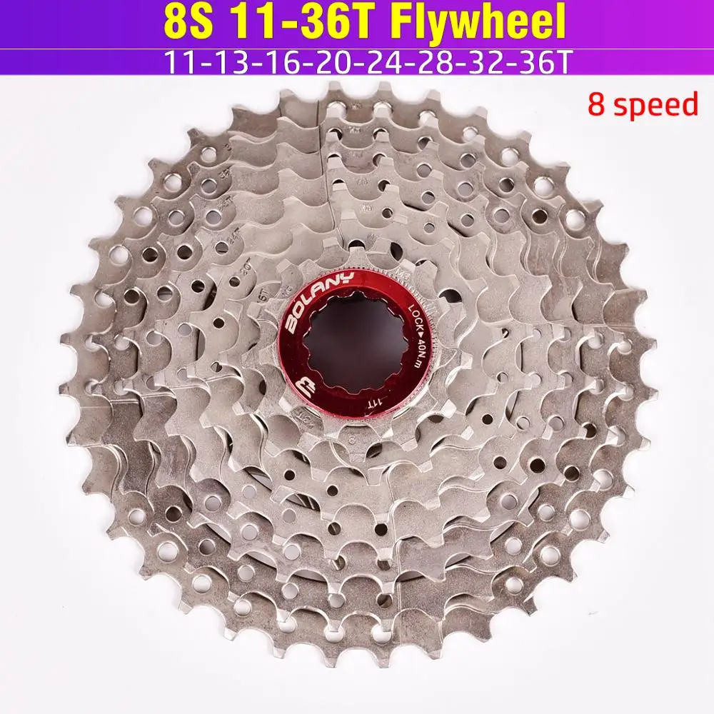 Bolany MTB велосипед Freewheel сталь 8s 24s односкоростная кассета 11 42T 40T 32T горный маховик