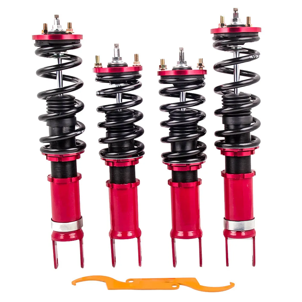 

for Honda S2000 00-09 Coilover Kits AP1 AP2 S2k Complete Set Adj Height 24 Ways Adj. Damper Struts Convertible Spring
