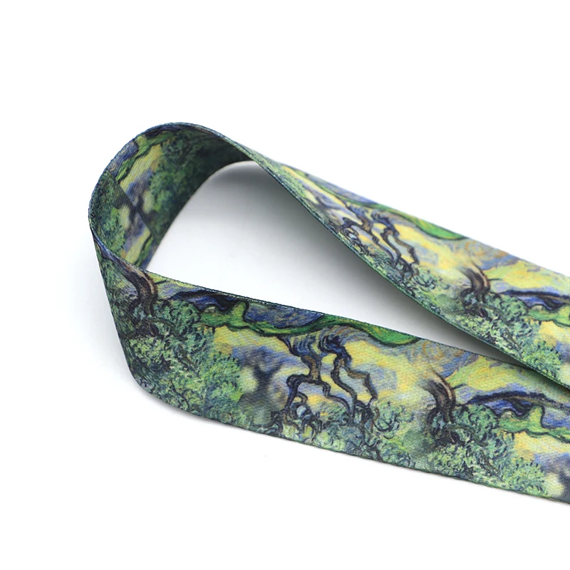 Van Gogh Cypress шнурок для дерева Badge ID Lanyards/мобильный телефон Rope/ Key Lanyard Neck Strap Accessories