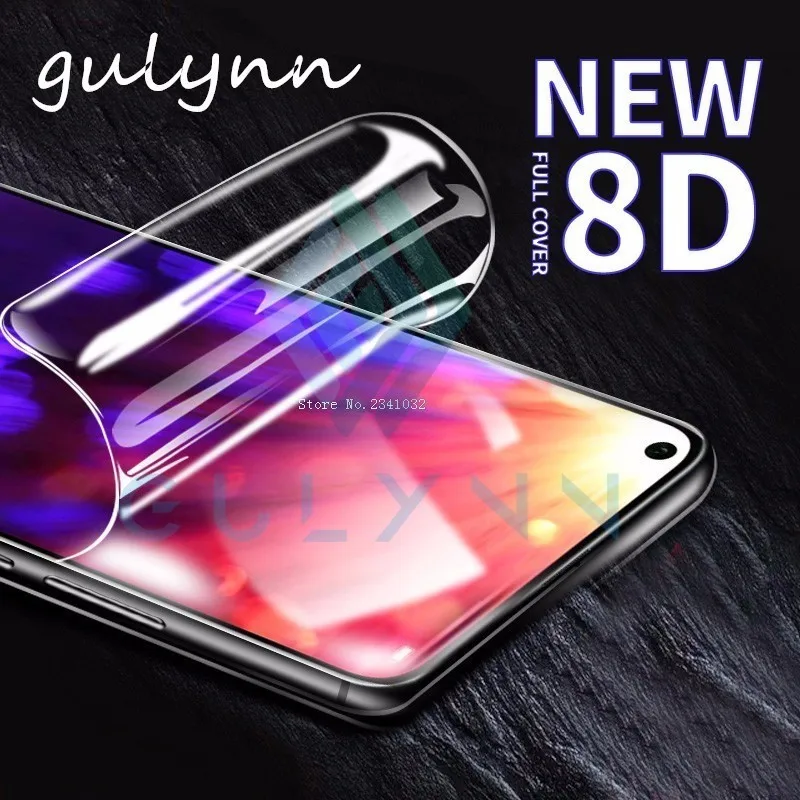 New 8D Soft Hydrogel Film For Huawei P30 Mate 20 Lite Pro Screen Protector Film For Honor 8X 9X 30 20 Nova 4 5i 5T Not Glass