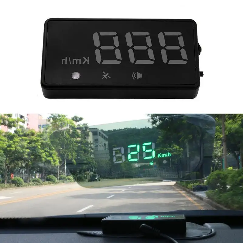 Универсальный Автомобильный дисплей HUD спидометр gps позиционирование проектор