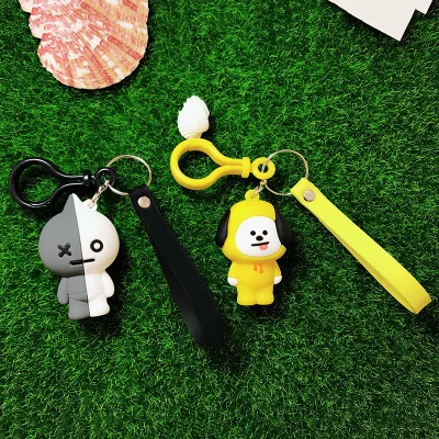 Indusleaves Новый BTS пуленепробиваемый Молодежный Лига вокруг Bt21 ключ пряжки Плакаты